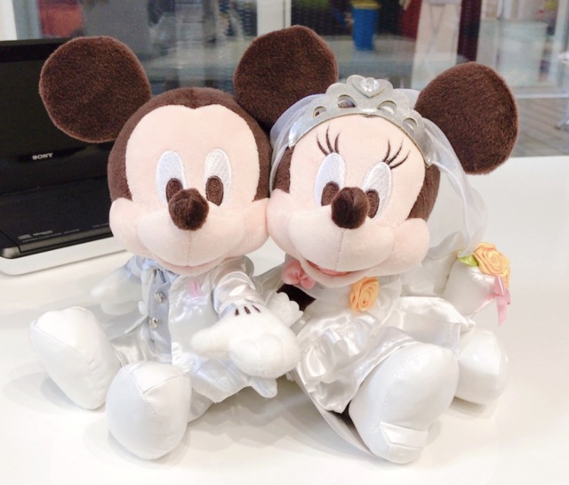 投稿写真 TDR ペアぬいぐるみ ミッキー＆ミニー ウェディングver