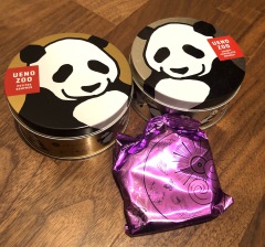 東京のおみやげ 上野動物園　パンダ缶セット
