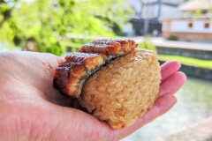 岡山のおみやげ うな北　うなぎおにぎり